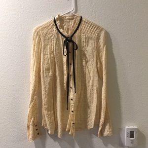 Free people button down